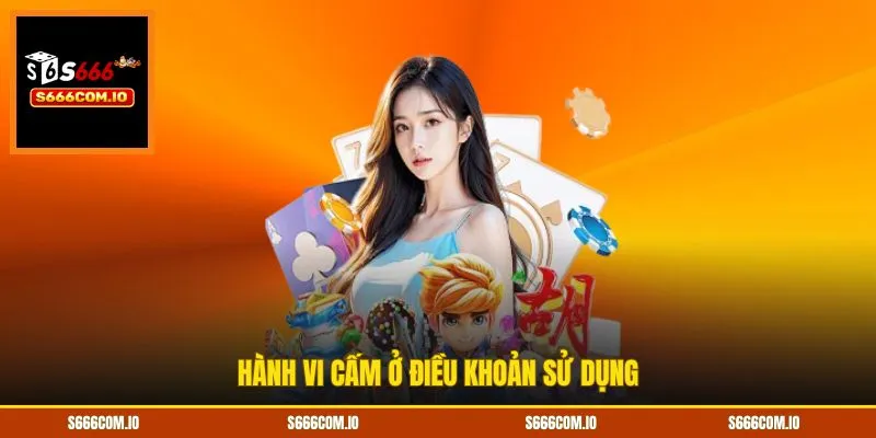 Hành vi cấm ở điều khoản sử dụng