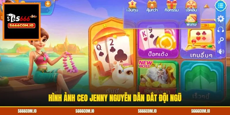 Hình ảnh CEO Jenny Nguyễn dẫn dắt đội ngũ
